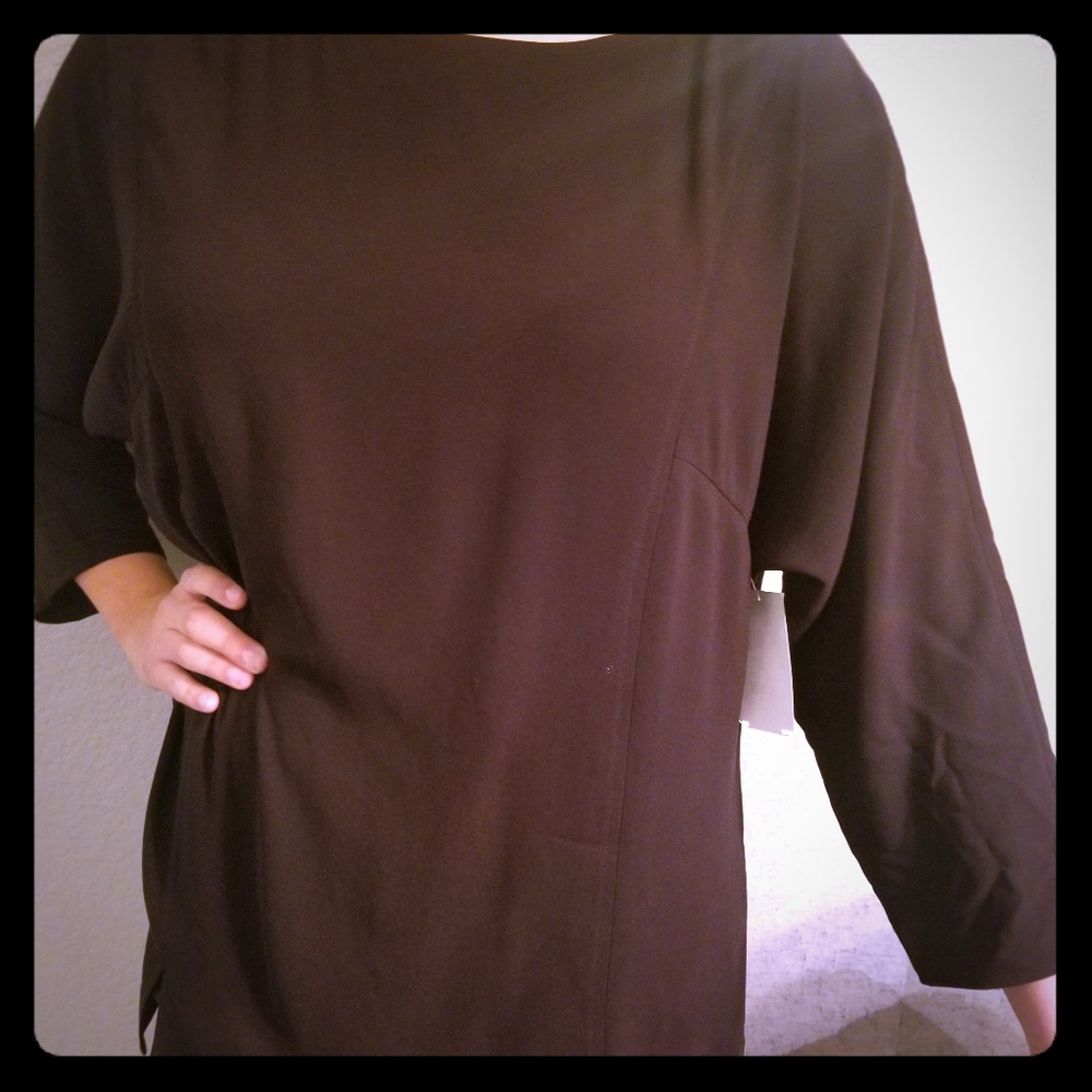 ST. JOHN 3 4 BLOUSE